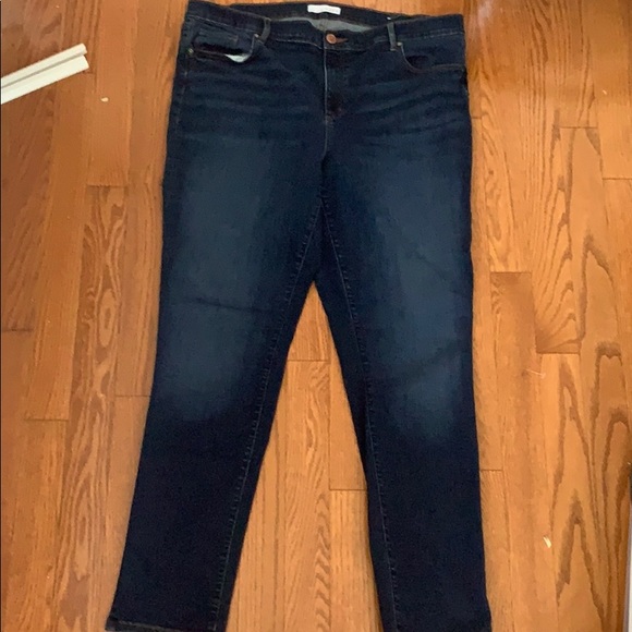 LOFT Denim - Loft skinny crop jean size 18